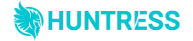 Huntress teal logo
