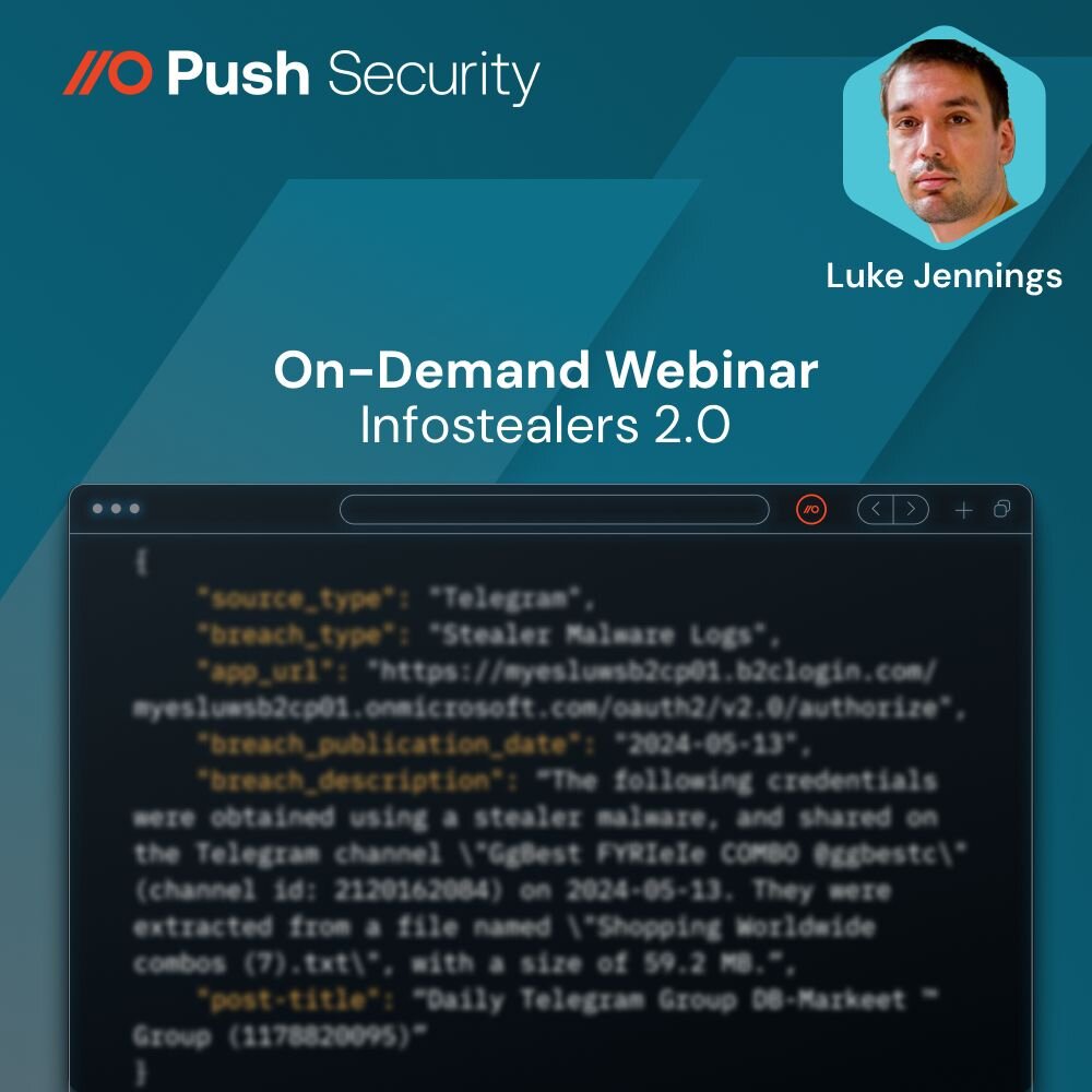 On-demand webinar: Infostealers 2.0
